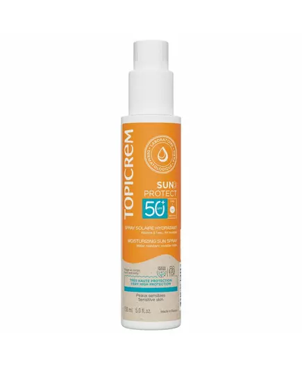 Topicrem Sun Protect Befeuchtend und schützend Sonnenschutzspray SPF 50, 150 ml