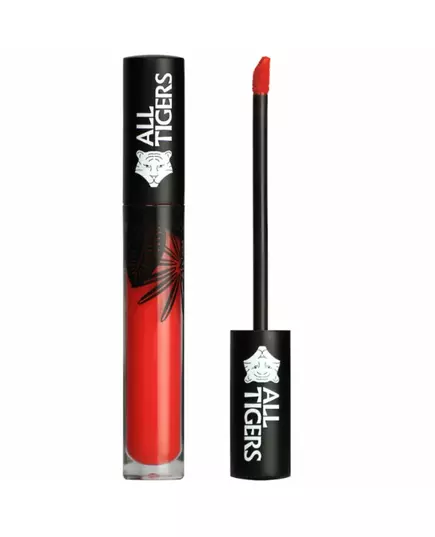 All Tigers Natural & Vegan Naturel Mat Gloss à lèvres 784 Menez le jeu, 8 ml