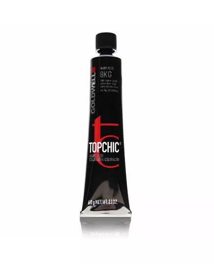 Goldwell TopChic Permanente Haarfarbe 8KG Light Copper Gold, 60 ml