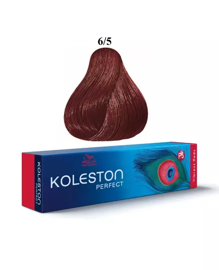 Wella Professionals Koleston Perfect Permanente Haarfarbe 6/5 Dark Blonde Mahogany, 60 ml