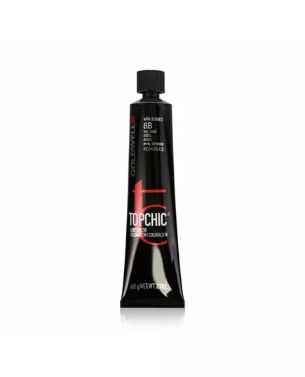 Goldwell TopChic Permanente Haarfarbe 8B Light Blonde Beige, 60 ml