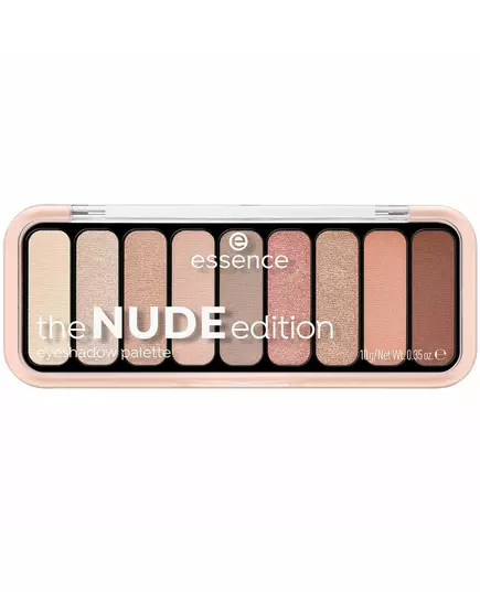 Essence The Nude Edition Lidschattenpalette 10 9 Schattierungen, 10 g