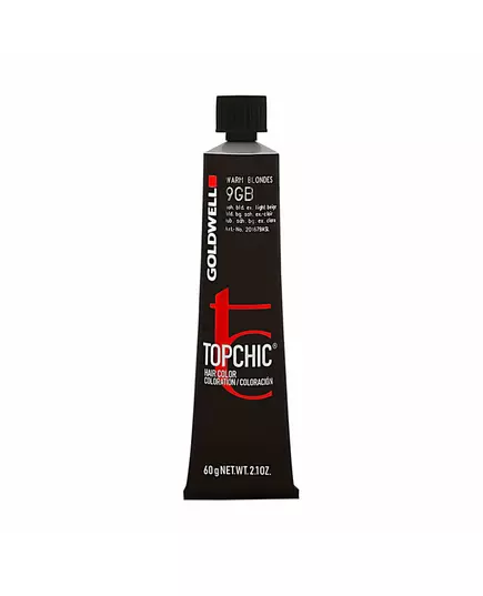 Goldwell TopChic Permanente Haarfarbe 9GB Sahara Blonde Extra Light Beige, 60 ml