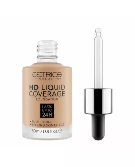 Fond de teint matifiant Catrice HD Vegan 050 Rosy Ash, 30 ml, image 2