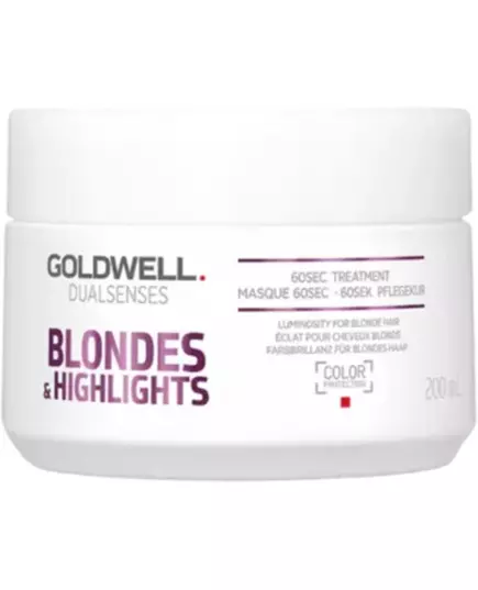 Goldwell Dualsenses Blondes & Highlights Haarbehandlungs-Crememaske Für Farbschutz, 200 ml