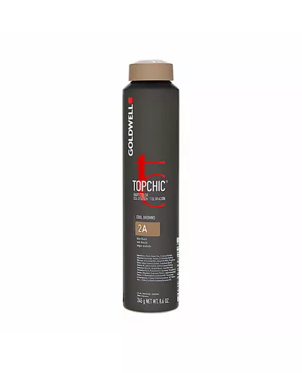 Goldwell TopChic Glyzerin Permanente Haarfarbe 2A Blue Black, 250 ml