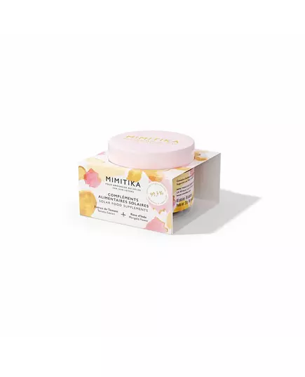 Mimitika Solar Food Extrait de tomate & Fleur de souci Protection solaire Jour Suppléments, 25 g, image 2