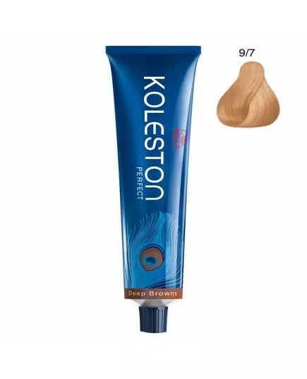 Wella Professionals Koleston Perfect Permanente Haarfarbe 9/7 Very Light Brown Blonde, 60 ml