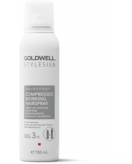 Goldwell StyleSign Compressed Working Haarspray Zum Stylen Mittlerer Halt, 150 ml