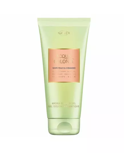 4711 Acqua Colonia Pêche blanche et coriandre Hydratant Gel douche Corps Tous les types de peau, 200 ml