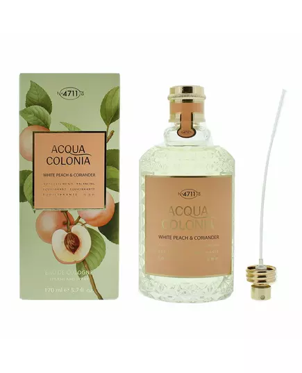 4711 Acqua Colonia White Peach & Coriander Eau de Cologne Unisex, 170 ml, Bild 4