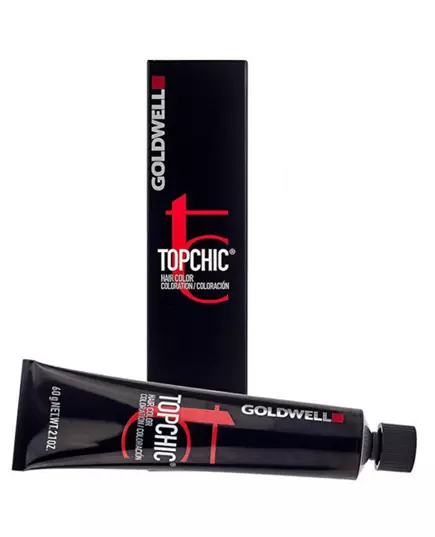 Goldwell TopChic Teinture permanente pour cheveux 7GB Sahara Beige Blonde, 60 ml