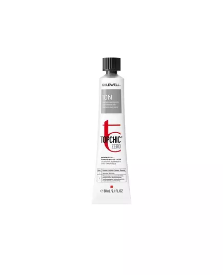 Goldwell TopChic Zero Ammoniakfrei Permanente Haarfarbe 10N Extra Light Natural Blonde, 60 ml
