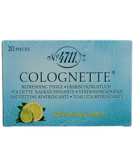 Feuchttücher 4711 Refreshing Lemon, 10 Stück