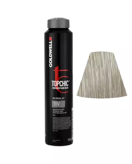 Goldwell TopChic Permanente Haarfarbe 11V Special Blonde Violet, 250 ml