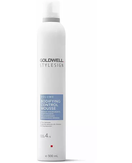 Goldwell Stylesign Bodifying Control Haarstyling-Mousse Volumenverstärkend Hold Level 4/5, 500 ml