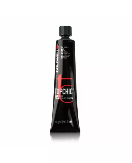 Goldwell TopChic Permanente Haarfarbe 8A Light Ash Blonde, 60 ml