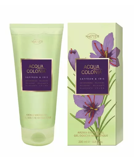 4711 Acqua Colonia Kolonie Safran und Iris Hydratisierend Duschgel Alle Hauttypen, 200 ml, Bild 2