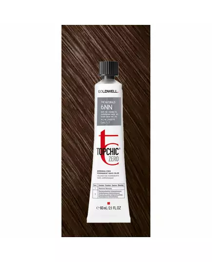 Goldwell TopChic Zero Permanente Haarfarbe 6NN Dark Natural Blonde, 60 ml, Bild 2