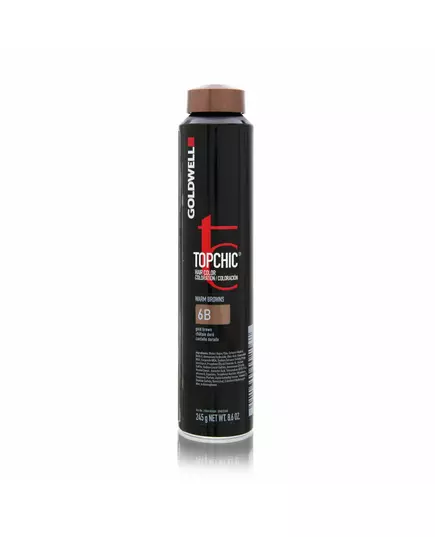 Goldwell TopChic Permanente Haarfarbe 6B Gold Brown, 250 ml