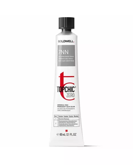 Goldwell TopChic Zero Ammoniakfrei Permanente Haarfarbe 7NN Mid Natural Blonde Intense, 60 ml