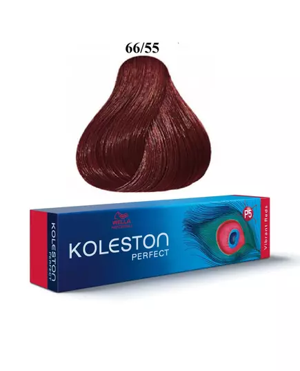 Wella Professionals Koleston Perfect Permanente Haarfarbe 66/55 Intense Dark Blonde Mahon, 60 ml