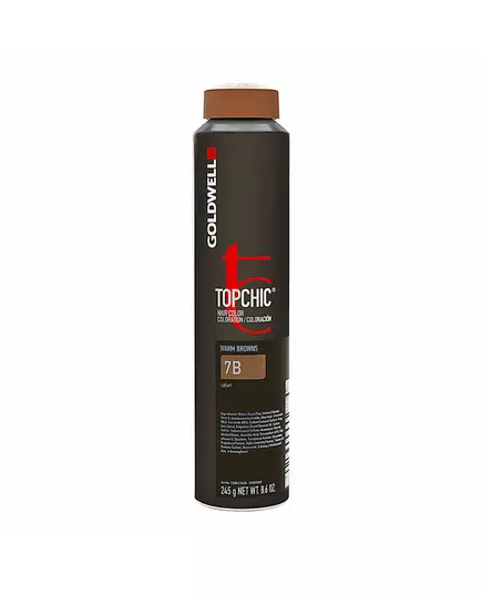 Goldwell TopChic Permanente Haarfarbe 7B Medium Blonde Beige, 250 ml