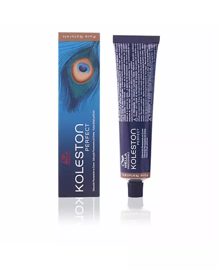 Wella Professionals Koleston Perfect Permanente Haarfarbe 7/01 Medium Blonde Natural Ash, 60 ml