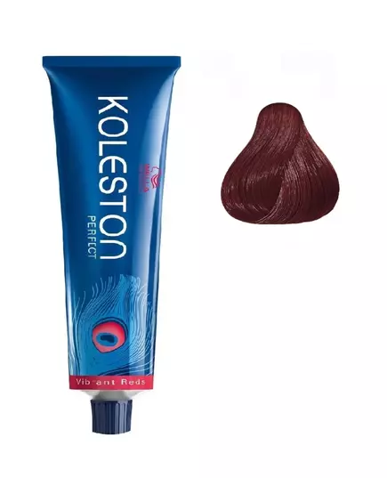 Wella Professionals Koleston Perfect Permanente Haarfarbe 55/55 Light Brown Intensive Mahogany Intensive, 60 ml