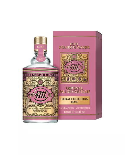 4711 Floral Collection Rose Eau de Cologne Unisex, 100 ml, Bild 2