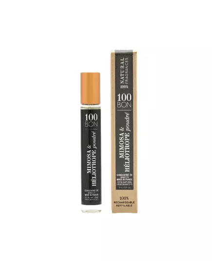 100 Bon Mimosa & Heliotrope Poudre Eau de Parfum Unisexe 15 ml *Miniature, 15 ml