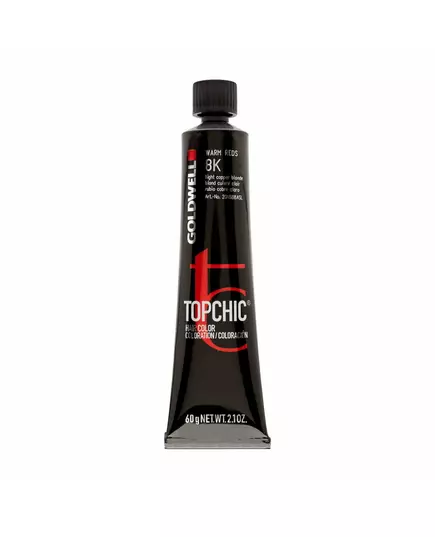 Goldwell TopChic Permanente Haarfarbe 8K Light Blonde Copper, 60 ml