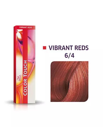 Wella Professionals Color Touch Ammoniakfrei Semi-permanente Haarfarbe 6/4 Dark Blonde Red, 60 ml