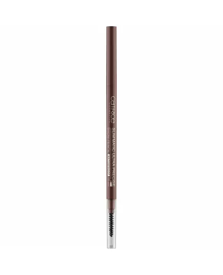 Crayon à sourcils crémeux 2-en-1 avec goupillon Catrice Slim Matic 050 Chocolate, 0,1 g