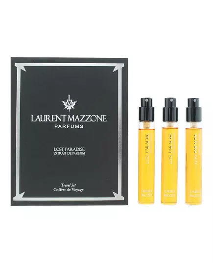 Set Trio Laurent Mazzone Lost Paradise Extrait de parfum Unisexe, 3 × 15 ml