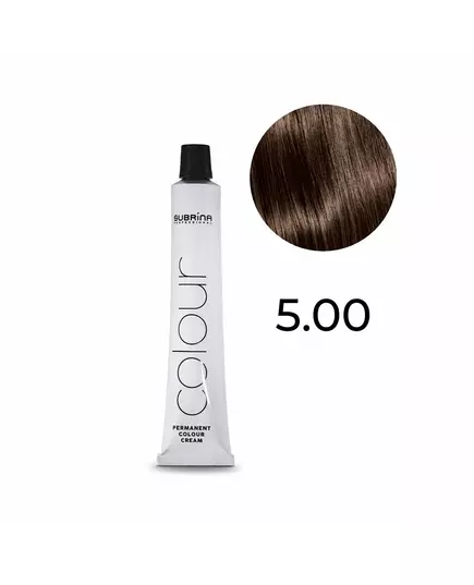 Subrina Professional Essential Colour Permanente Haarfarbe 5/00 Light Natural Warm Brown, 100 ml