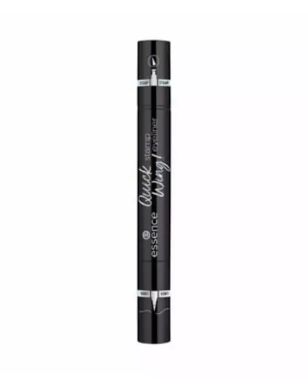 Essence Quick Wing! Double-sided Matt Flüssiger Eyeliner 01 Schwarz, 3,5 ml, Bild 4