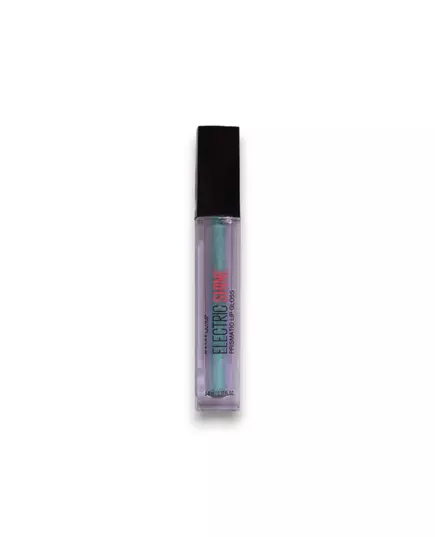 Maybelline Electrio Shine Prismatic Gloss à lèvres 165 Bleu électrique, 5 ml