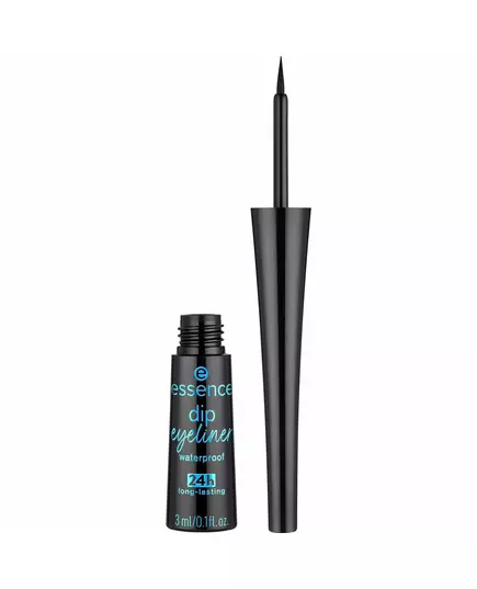 Essence Dip Eyeliner 24h Eyeliner liquide 01 Noir, 3 ml