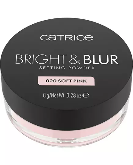 Catrice Poudre libre fixatrice BRIGHT & BLUR #020-Soft Pink 8 gr, 8 g