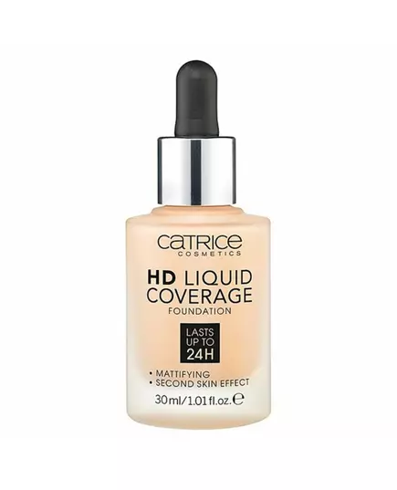 Catrice HD Vegan Glatte Flüssige Grundierung 40 Warmes Beige, 30 ml, Bild 8