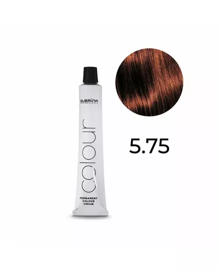 Subrina Professional Permanent Colour Permanente Haarfarbe 5.75 Coral, 100 ml
