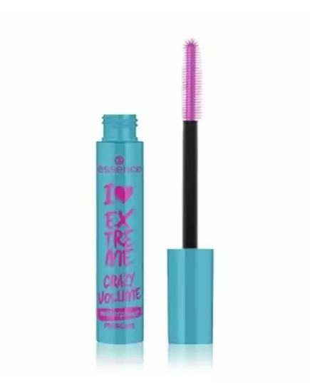 Essence I Love Extreme Crazy Volume Wasserdicht Volumen Wimperntusche Schwarz, 12 ml, Bild 4