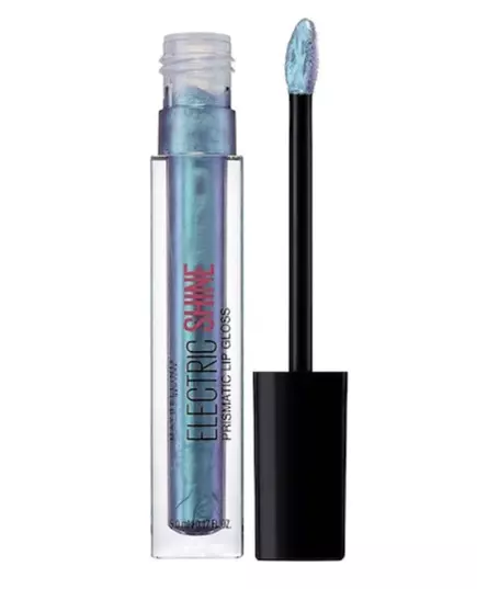 Maybelline Electrio Shine Prismatic Gloss à lèvres 165 Bleu électrique, 5 ml, image 4
