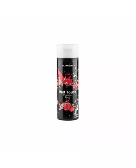 Subrina Professional Mad Touch Sans oxydants et sans ammoniaque Gel colorant pour cheveux Pour la coloration directe Passion Red, 200 ml
