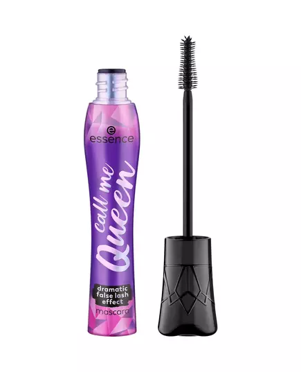 Essence Call Me Queen Dramatic Falsche Wimpern Effekt Wimperntusche Schwarz, 11,5 ml