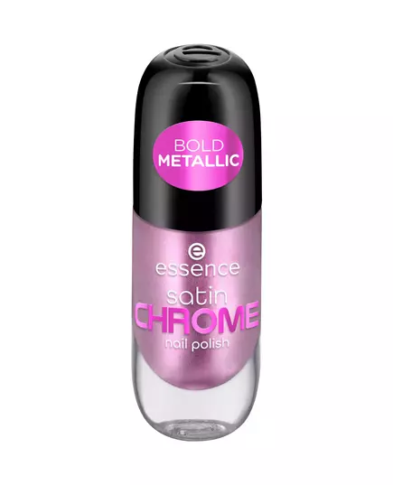 Vernis à ongles Essence Satin Chrome 02 Artificial Pinktelligence, 8 ml