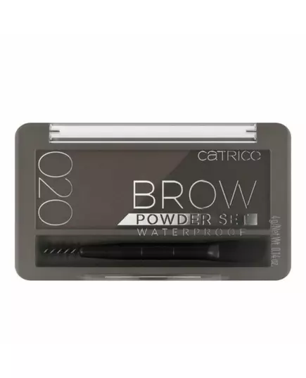 Poudre à sourcils mate résistante à l’eau Catrice 020 Ash, 4 g
