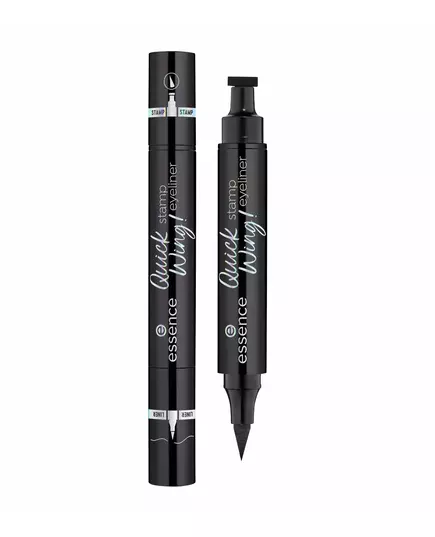 Essence Quick Wing! Double-sided Matt Flüssiger Eyeliner 01 Schwarz, 3,5 ml