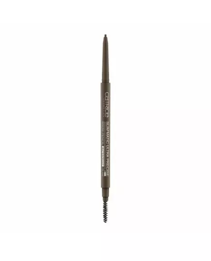 Crayon à sourcils crémeux 2-en-1 avec goupillon Catrice Slim Matic 035 Ash Brown, 0,1 g